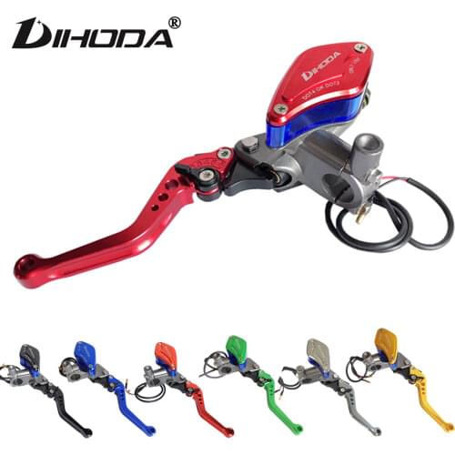 Universal motorcycle CNC lever brake master cylinder hydraulic clutch pump motorbike for 22mm honda vespa yamaha mxs125 Scooter
