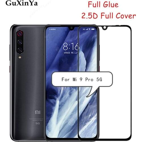 Screen Protector Mi 9 Pro 5G Glass For Xiaomi Mi 9 Pro 5G Full Glue Tempered Glass Mi9 Pro / Mi 9 Pro 5G Full Cover Glass 6.39"