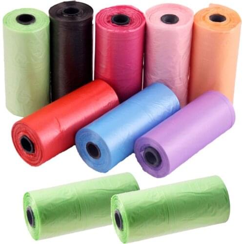 10 Rolls/Pack 200pcs Portable Baby Diaper Waste Bag Baby Strollers Disposable Garbage Bags