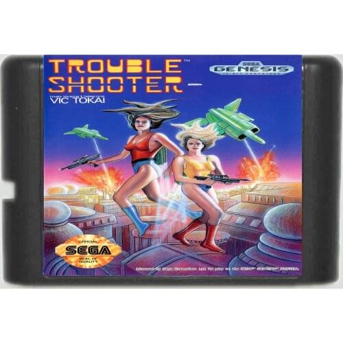 Trouble Shooter 16 bit SEGA MD Game Card For Sega Mega Drive For Genesis