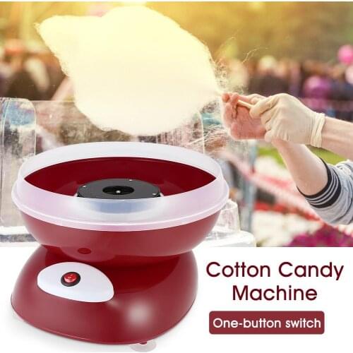 500W Cotton Candy Machine Electric DIY Cotton Candy Maker Food Grade Candy Floss Maker Portable Cotton Sugar Floss Machine