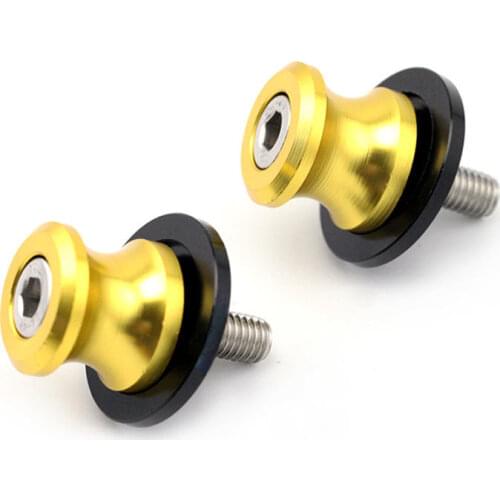 6mm 8mm 10mm Spools Sliders motorcycle Swingarm Spool slider for YAMAHA MT-03 MT-25 FAZER600 FZ6S FZ6N FZ6R YBR 125