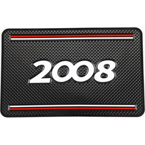 Car Anti-Slip Mat Dashboard Sticky Pad Non-slip Mat Holder For Peugeot 2008 Accessories Car Stylig