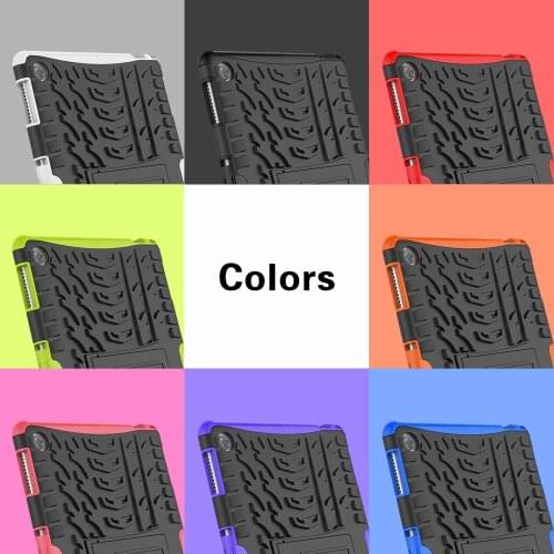 Tablet Case For Huawei MediaPad M5 Lite 10'' BAH2-L09/W19/W09 10.1" Case 2 in 1 rugged Hybrid Silicon Cover Coque