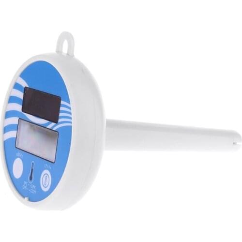 Pool Spa Digital Floating Waterproof Solar Thermometer with Fahrenheit & Celsius