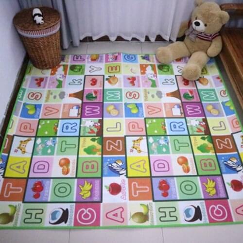 Children Games 180x200cm Waterproof Cartoon Baby Play Mat EVA Soft Toddler Climbing Pad Activity Toys Developing Kids Rug