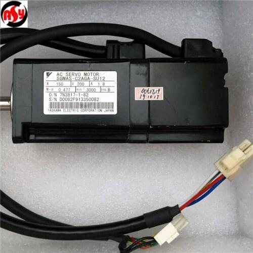 Used Tested Working SGMAS-C2AGA-SU12 AC Servo Motor