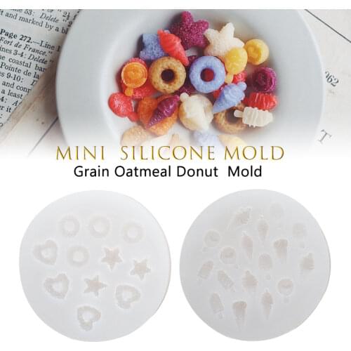 Cereal Ring Love Cone Biscuit Baking Mold Fondant Chocolate Silicone Mold DIY Homade Baking Mold