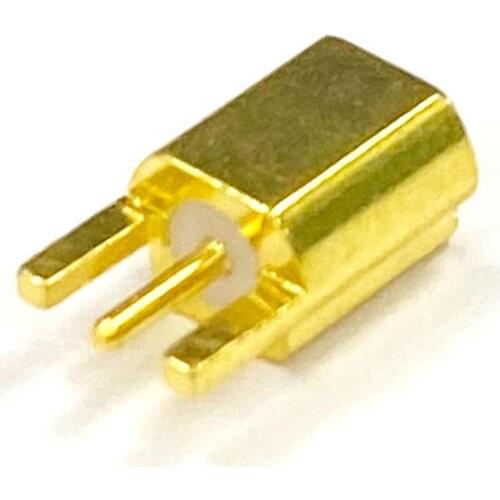 MMCX Female Jack RF Coax Connector PCB Mount Straight Goldplated NEW Wholesale