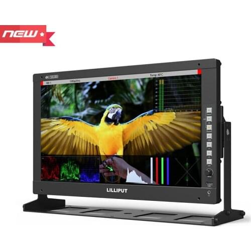 LILLIPUT Q17 17.3 inch 4K 12G-SDI HDMI 2.0 12G SFP Production Broadcast HDR Monitor with Waveform PIP mode,Remote terminal