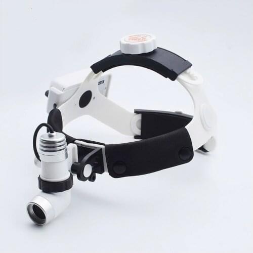 3W LED Dental Otolaryngologic Brightness Adjustable Surgical Headlamp Special Lighting Head Lamp Rechargeable Battery Head Light