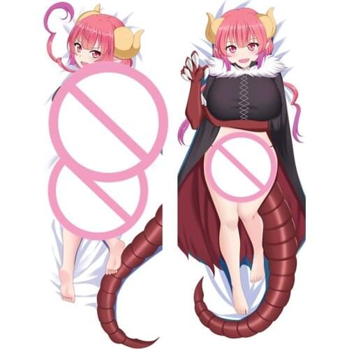 Miss Kobayashis Dragon Maid Anime Dakimakura Body Pillow Case Cover