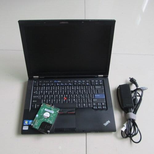 Newest alldata software installed laptop t410 4g i5 second hand with 1tb hdd windows7 auto repair software