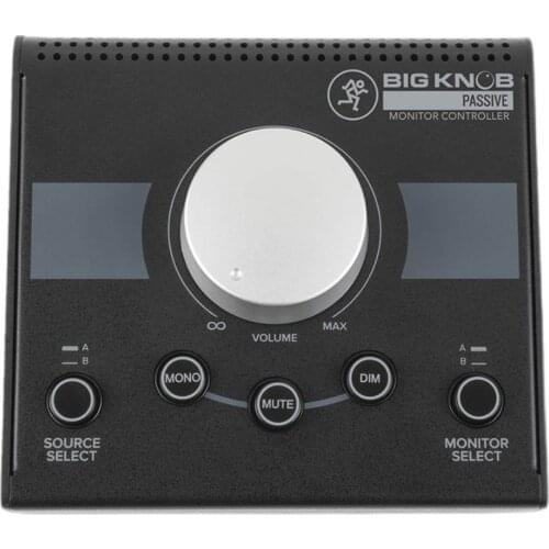 Runningman Big Knob Passive Professional Passive Volume Monitor Controller Small Size Easy To Use，For Studio/Person Recording