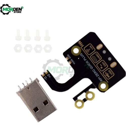 USB Adapter Board For Raspberry Pi Zero V1.3/Zero W/Zero WH USB Expansion Board USB Type-A Connector