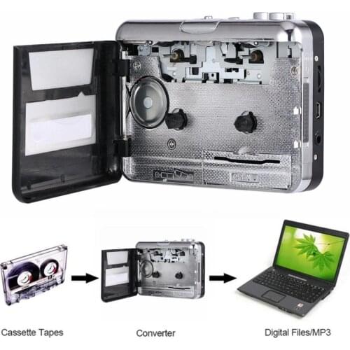 Portable USB Cassette Player Capture Cassette Recorder Converter Digital Audio Music Player DropShipping