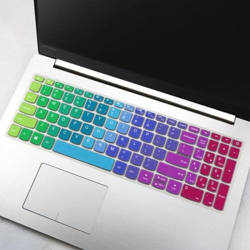 For Lenovo Ideapad 340C 330C 320 15.6 inch Laptops Silicone Notebook Keyboard Cover Waterproof Protector Skin