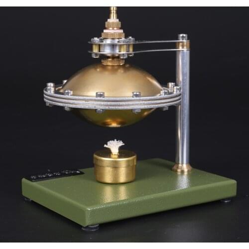 UFO Spin Stirling Engine Kit with Electric Generator - Hot Air Physics Science Kits Educational Model Toys