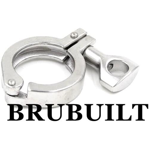 1.5" TC Clamp 304 Sanitary Tri-Clover Fittings Connectors Home Brew