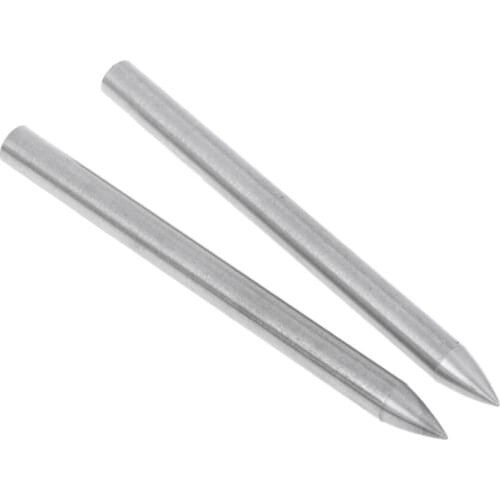 2pcs Stainless Steel Paracord FID Lacing Stitching Needles for Laces Paracord, 8cm Long, 6mm Dia