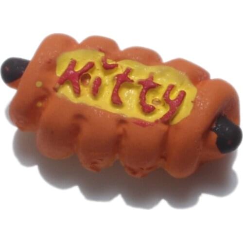 20Pcs Resin Yellow Cake Decoration Crafts Kawaii Beads Flatback Cabochon Embellishments For Scrapbooking DIY Accessories