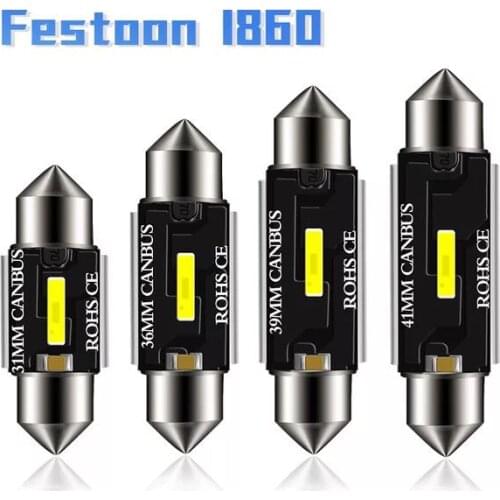 2x C5W Festoon CSP Led Bulb Auto Led Interior Light for Geely emgrand EC7 EC718 EC715 Global Hawk GX7