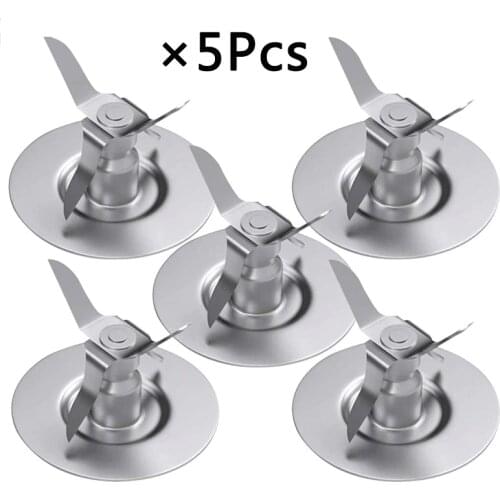 5Pcs Stainless Blender Ice Blade Blender Parts Spare Replacement Parts For Oster OS 2726 4101-8 5000-08 6689 Kitchen Appliance