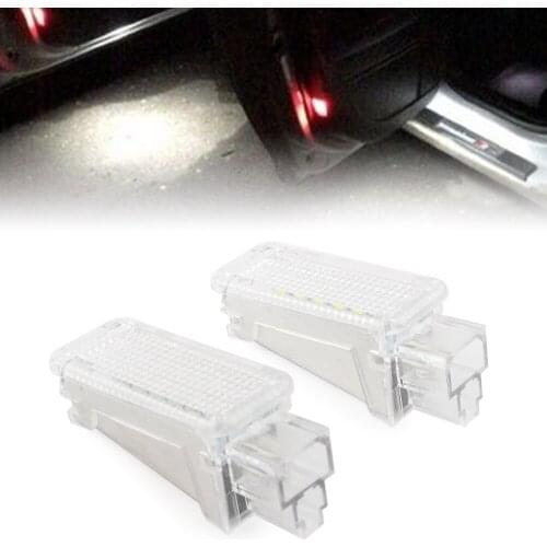 Car LED Door LightsFor AUDI A2 A3/S3 A4/S4 A5/S5 A6/S6/RS6 A8/S8/R8 Q5 Q7 TT For VW Golf MK5 MK6 Passat CC Polo Jetta EOS etc