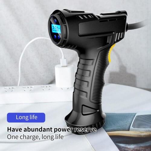 Car Air Compressor Pump Portable Handheld Car Tire Inflator Electric Air Pump Repair Tool Accessories For Car Bicycle Tires Ball