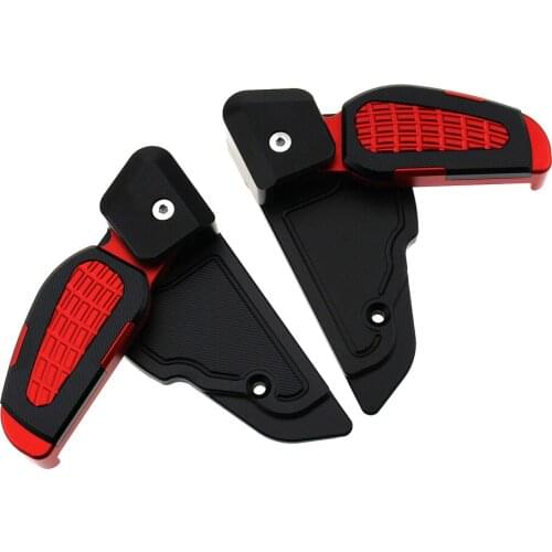 For VESPA Primavera SPRINT 150 2018 Motorcycle Rear Passenger Foldable Foot Peg Steps for VESPA SPRINT 150 2017 Accessories