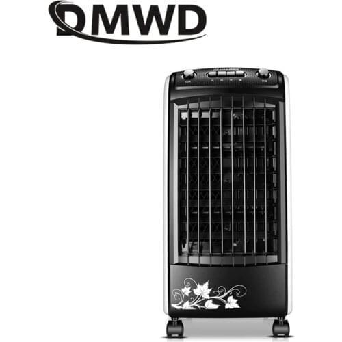 DMWD Electric Air-conditioning Fan Humidifier Arctic Cold Strong Wind Cooling Fans Remote Control Water-cooled Summer Cooler EU