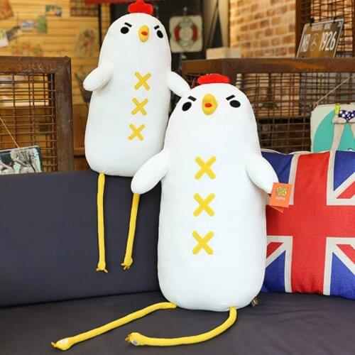Fancytrader Cute Plush Chick Doll Soft Stuffed Animals Chicken Toys 70cm 28inch for Children
