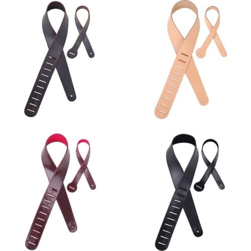 Guitar and bass strap - strap connection strap leather Belt For Guitar