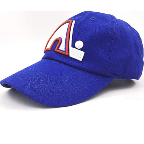 Cool Hockey Summer 2019 new cheap Cotton quebec hockey fans Unisex Women Men running Caps Tennis hats in Sport Outdoor BQM002