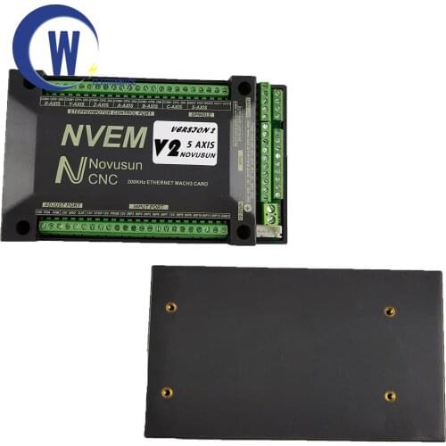 MACH3 Nvemv2.1 CNC Motion Controller 3 axis / 4 axis / 5 axis / 6 axis Ethernet Slave funct for Stepper,Servo motor