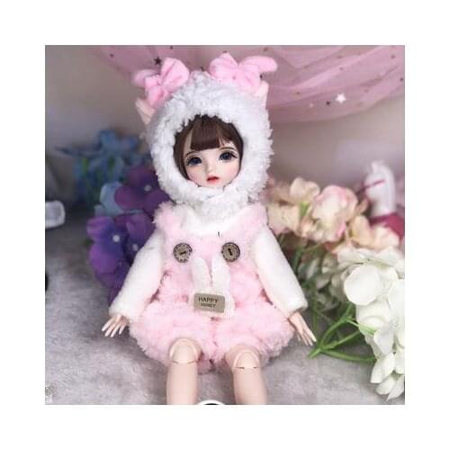 30CM BJD Doll Make Up Beauty Girl Toys 22 Joints Movable DIY Dolls with Clothes 1/6 BJD Handmade Beauty Toy Gifts for Girls Best