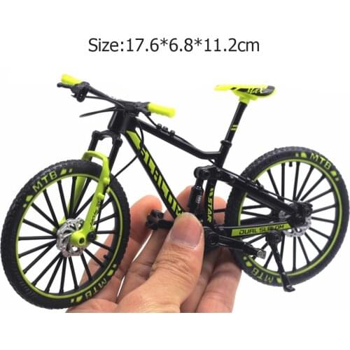 1 PCS Finger Alloy Bicycle Model Mini BMX Bike Boys Toy Creative Game Gift Bikes Mountain Bicycles Model Home Decor