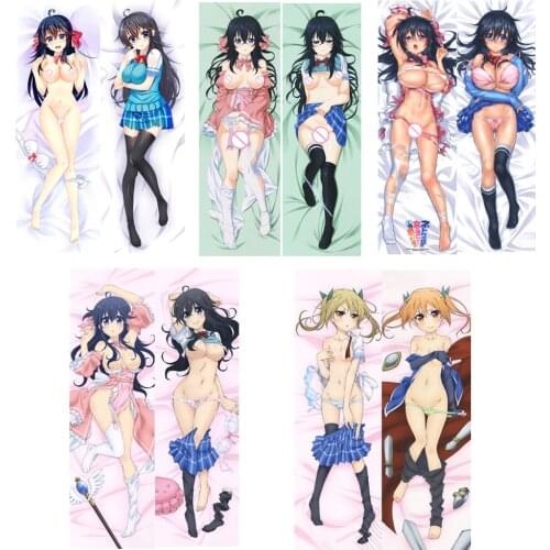 Netoge no Yome wa Onna no Ko Janai to Omotta? Anime characters Ako Tamaki body pillow cover Tamaki Ako Dakimakura Pillowcase