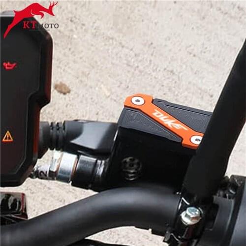 2020 New Wiith logo ''DUKE" Motorcycle Front Brake Fluid Reservoir Cover Cap For KTM DUKE 125 200 390 Duke 690 RC 200 390