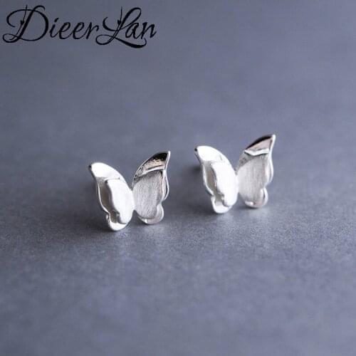New Arrivals Silver Color Butterfly Earrings For Women Fashion Jewelry pendientes