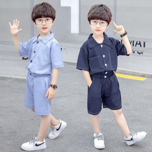 Boys Clothes Chidlren Clothing Sets 2021 Summer 2 Piece Set Outfits Ropa Infantil