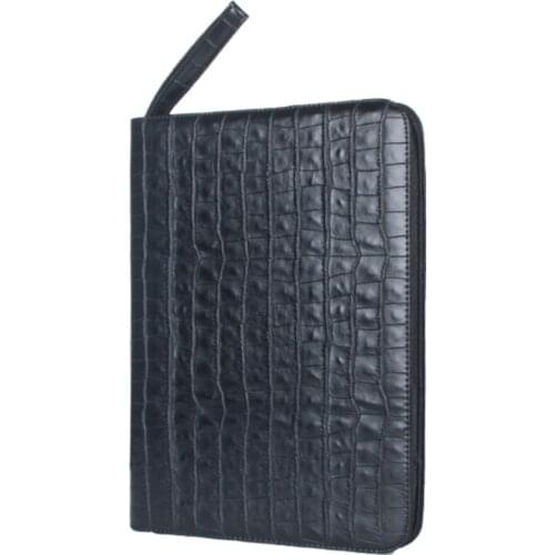 PPYY-Large Capacity Fountain Pen Case PU Leather Black Color 48 Slots Pen Pouch Bag Pencil Bag