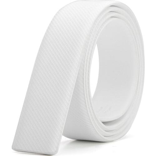 Headless Belt Pin Buckle Mens Belt Body Mens Fashion Pants Strip Men Belts Luxury Brand 3.3cm