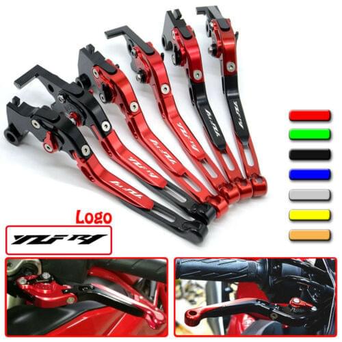 CNC Brake Handle Bar Lever Extendable Folding Adjustable Brake Clutch Levers For YAMAHA YZF R1 R1M R1S 2015-2017 2016