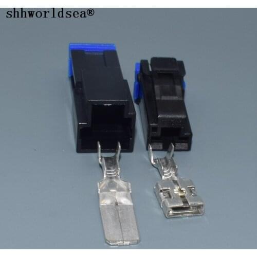 Shhworldsea 1pin 9.5mm male female horn wiring harness with terminal 7123-4113-30 MG613689-5 7123-4113