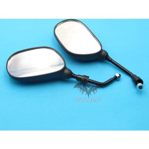 SCOOTER REARVIEW MIRRORS 50CC - 250CC GY6 MOTORCYCLE MOPED ATV 8 VESPA 8MM PRO BAT NEW