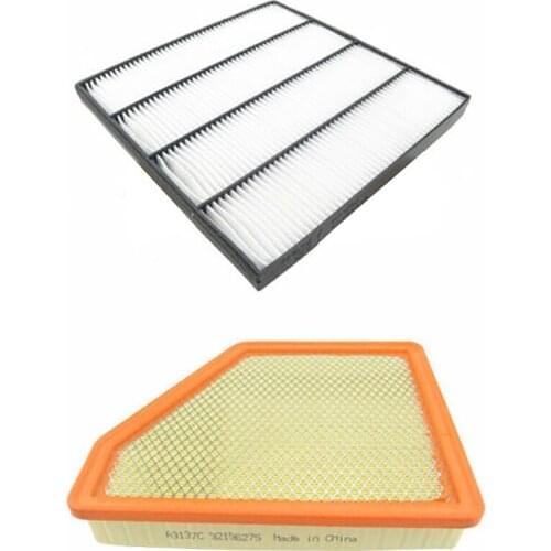 Bi-Trust Combo Set Engine Cabin Air Filter for CHEVROLET CAMARO 2010-2014 CF1 1667 92234714 92196275 92229651 CA10690