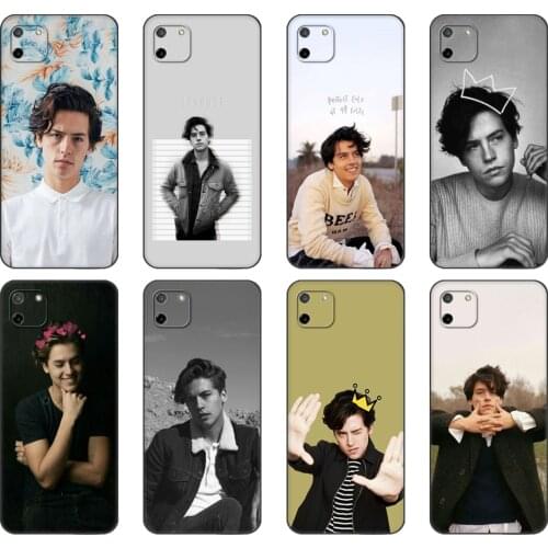 Black tpu Case For OPPO Realme C11 C20 C21 Case Back Cover Bumper riverdale cole sprouse Jughead Jones