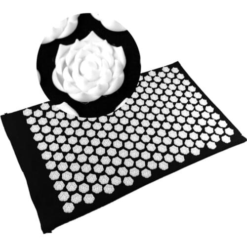 1pc Fitness Yoga Mat Lotus Acupuncture Massage Stress Pain Relieve Mat for Pilates Yoga &T8