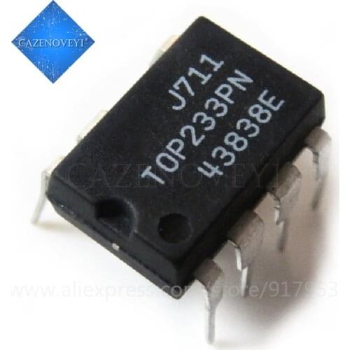 10pcs/lot TOP233PN TOP233P TOP233 DIP-7 TOP233GN TOP233G SMD-7